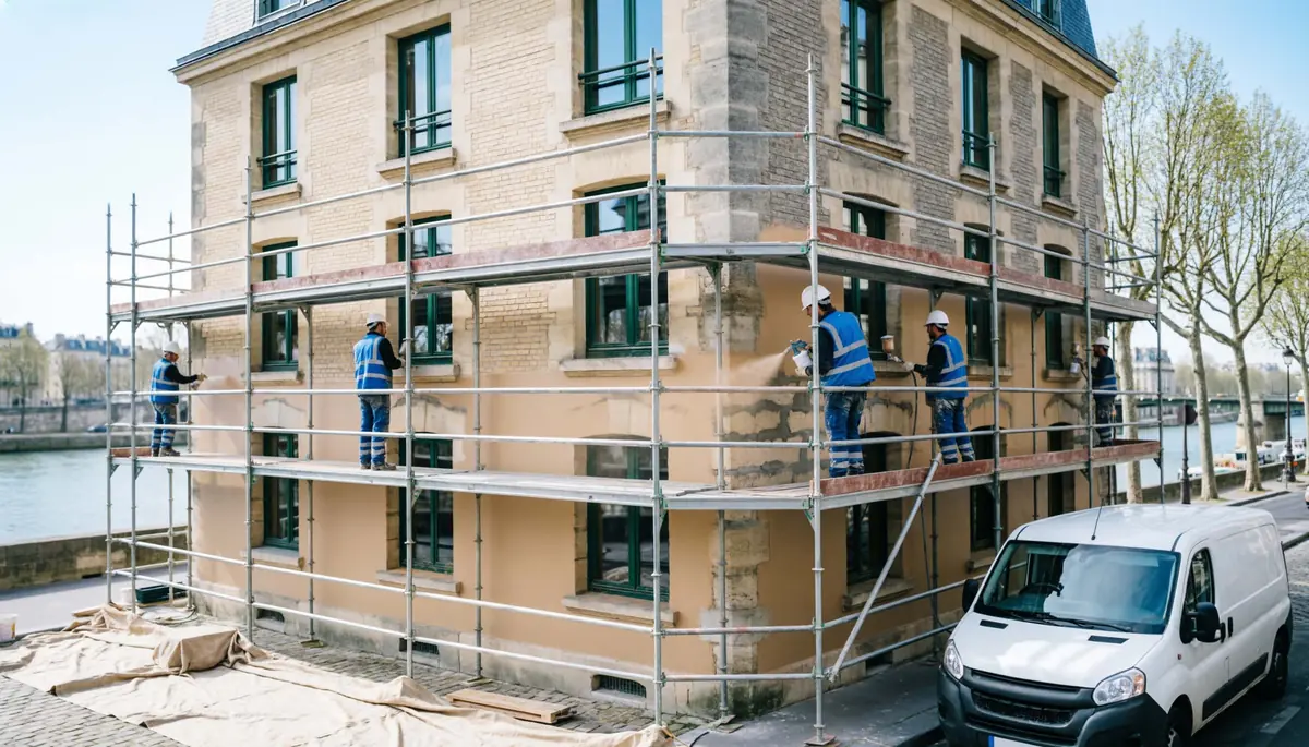 Traitement hydrofuge et protection des murs